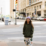 Retro Twill Pants- Flower Patch