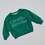 Graphic Crewneck- Creative Director- Green