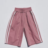 Poplin Racer Pants- Strawberry Milk