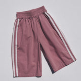 Poplin Racer Pants- Strawberry Milk