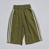 Poplin Racer Pants- Matcha