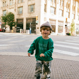 Graphic Crewneck- Creative Director- Green