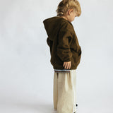 Poplin Racer Pants- Oat Milk