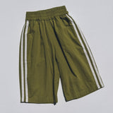 Poplin Racer Pants- Matcha