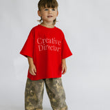Graphic Tee- Creative Director- Red