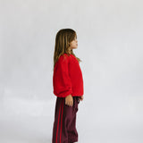 Chunky Knit- Red