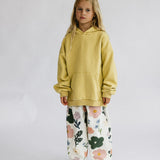 Retro Twill Pants- Flower Patch