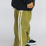 Poplin Racer Pants- Matcha