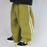 Poplin Racer Pants- Matcha