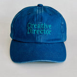 Baseball Hat- Creative Director- Harbor Blue