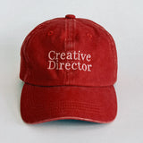 Baseball Hat- Creative Director- Cherry Pop