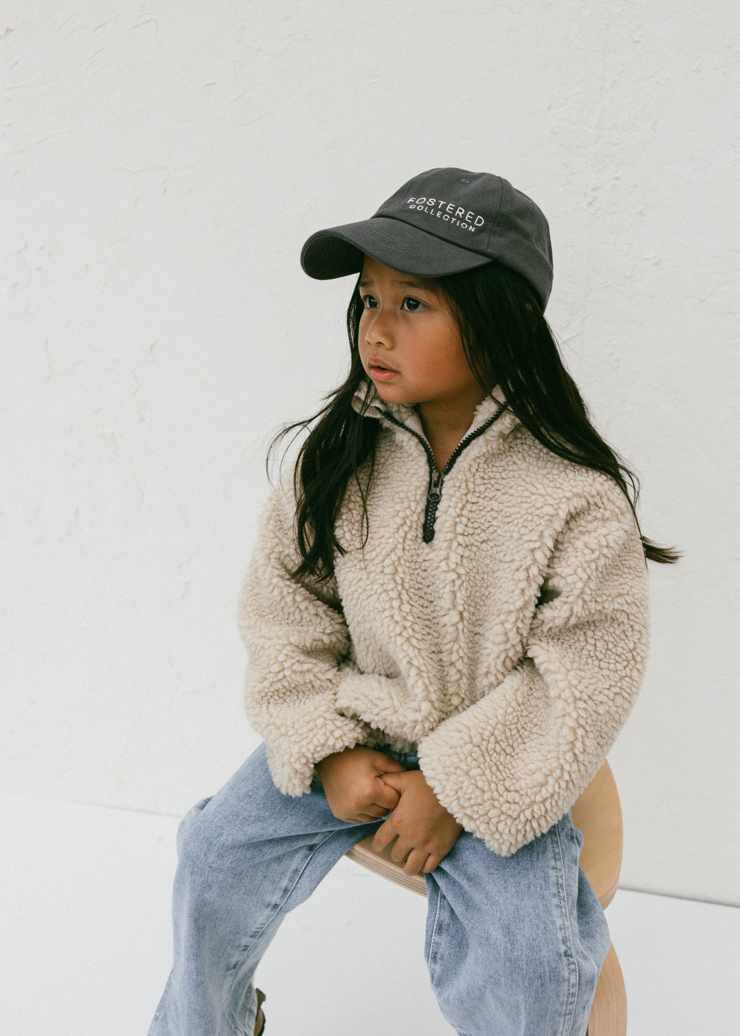 Fostered Collection Sherpa Quarter Zip Pullover