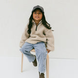 Fostered Collection Sherpa Quarter Zip Pullover