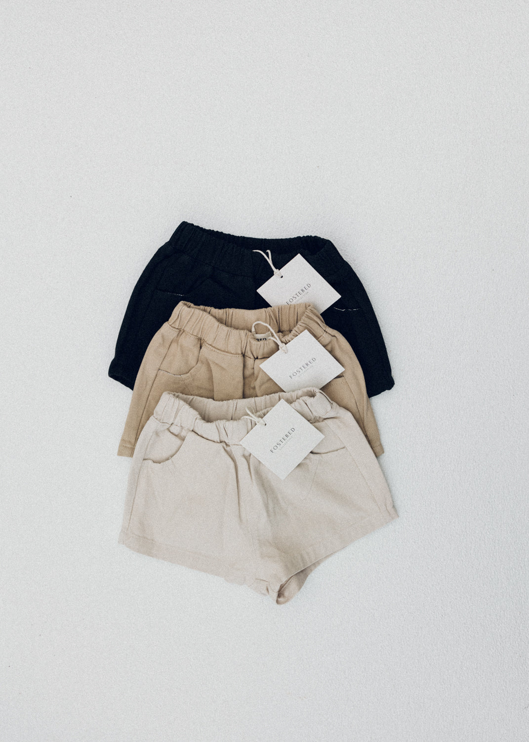  Fostered Collection Cotton Shorts