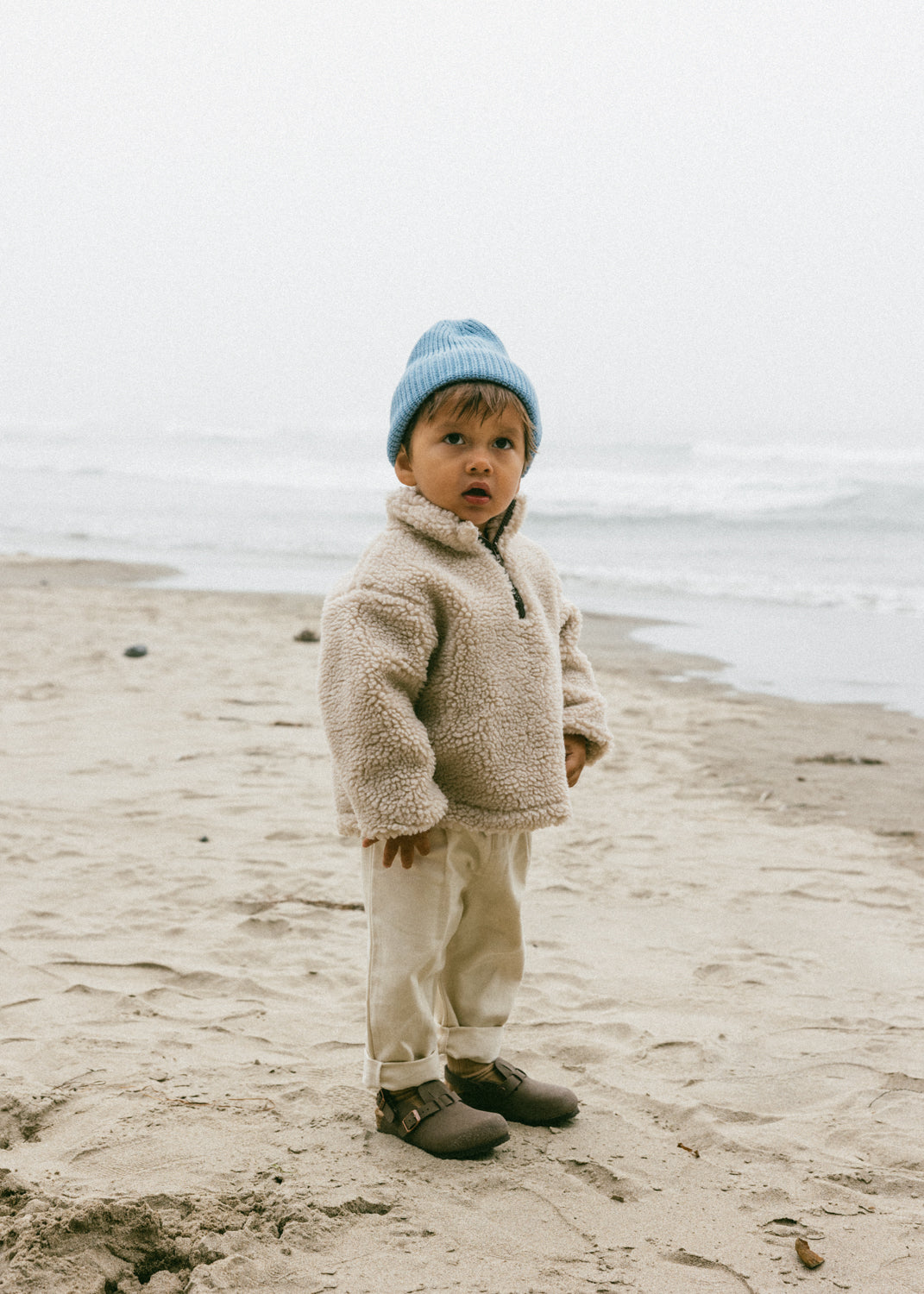 Fostered Collection Sherpa Quarter Zip Pullover