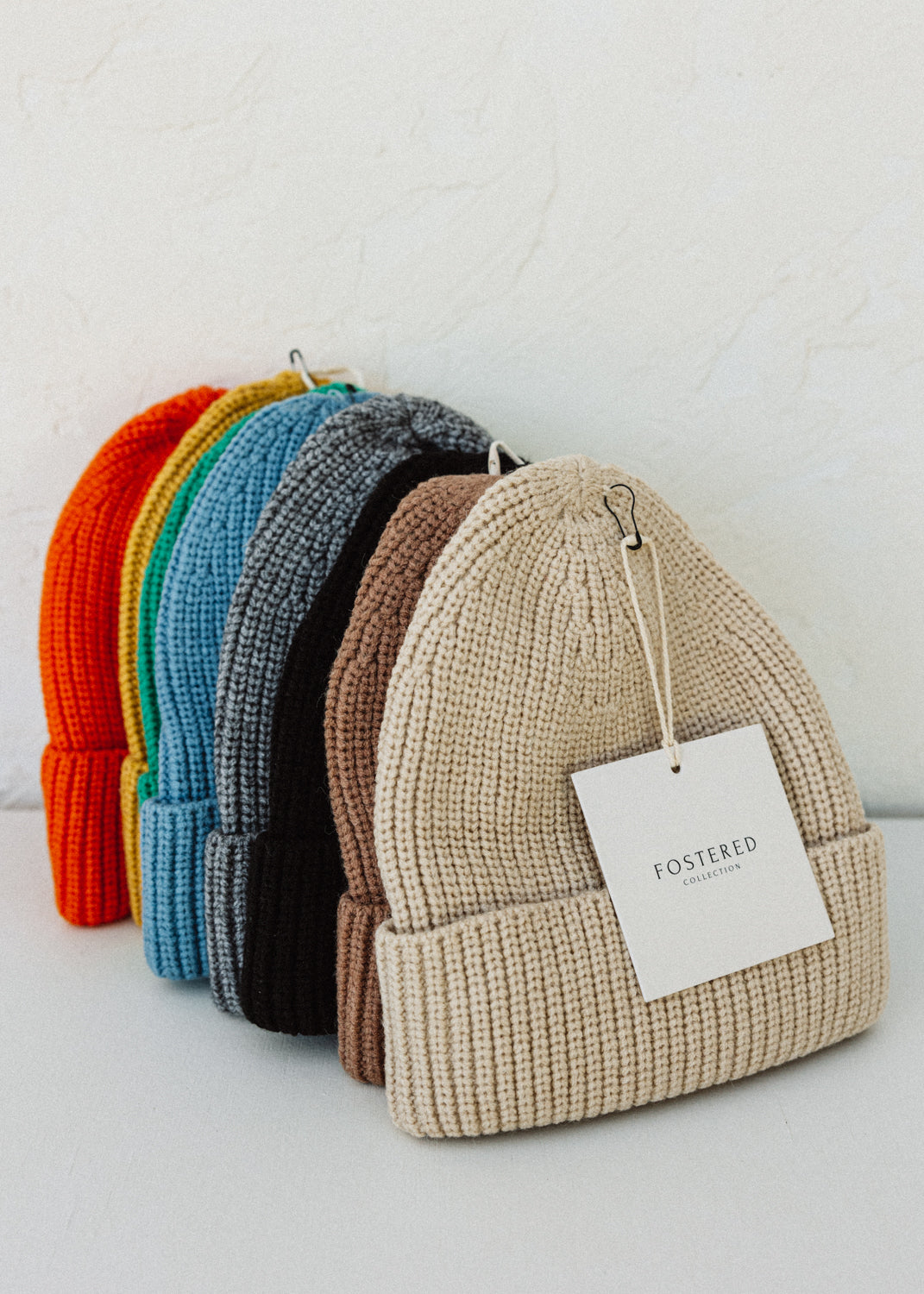 Fostered Collection Knitted Beanies