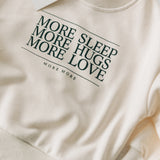  Fostered Collection More More Crewneck